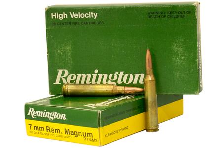 SPORTSMANS ESSENTIALS Lot of Remington 7mm Rem Mag Ammunition (60 Rounds)