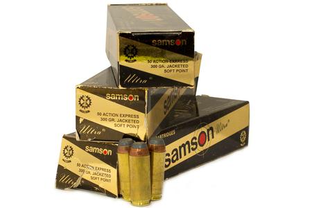 SPORTSMANS ESSENTIALS Lot of Samson Ultra 50 AE Ammunition (60 Rounds)