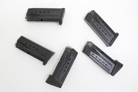 SMITH AND WESSON MP9 COMPACT 9MM 12-ROUND POLICE TRADE-IN MAGAZINES