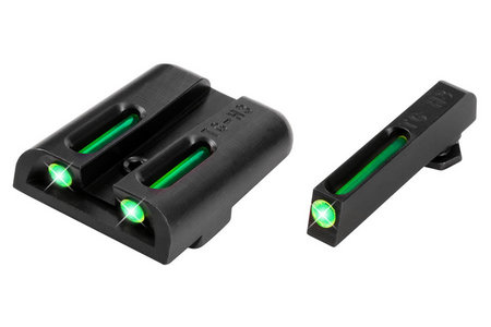 TRUGLO TFO Night Sights for Glock 17, 17L, 19, 22, 23, 24, 25, 26, 27, 33, 34, 35, 38 and 39