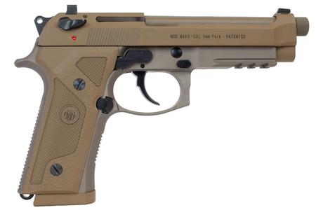 BERETTA M9A3 9mm Full-Size Flat Dark Earth Pistol with Five Magazines