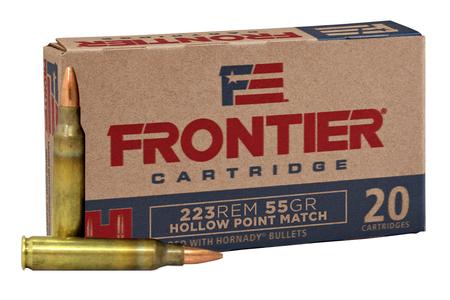 223 REM 55 GR HOLLOW POINT MATCH FRONTIER