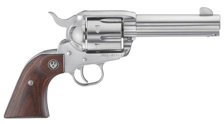 RUGER Vaquero Stainless 45 Colt Single-Action Revolver with 4.6 Inch Barrel