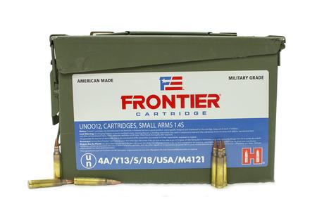 HORNADY 5.56 NATO 62 gr Frontier FMJ 500/Case