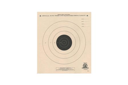 NRA B-3 PISTOL 50FT TIMED/RAPID FIRE