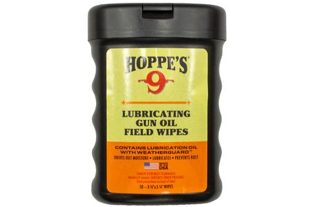 HOPPES Lubricating Gun Oil Field Wipes