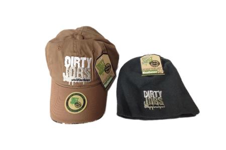 DIRTY JOBS, HAT AND KNIT CAP COMBO