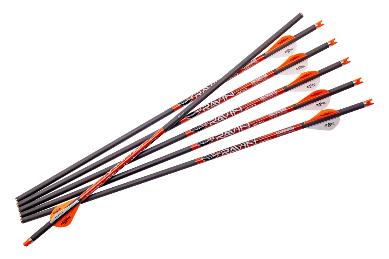 Ravin Crossbows .003 Premium 20 Arrows Bolts 6-Pack Orange Nocks R138 