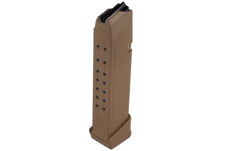 GLOCK 19x 9mm 17+2 Factory Magazine with Coyote Tan Finish