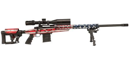 LEGACY Howa 6.5 Creedmoor American Flag Chassis Rifle with Scope