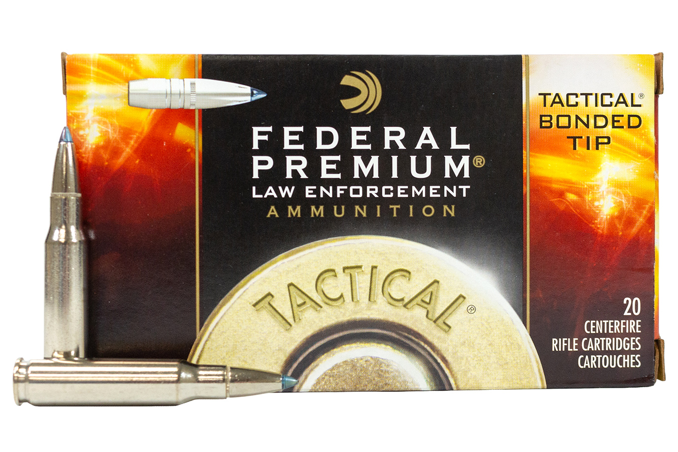 FEDERAL AMMUNITION 308 WIN 168 GR TACTICAL BONDED TIP