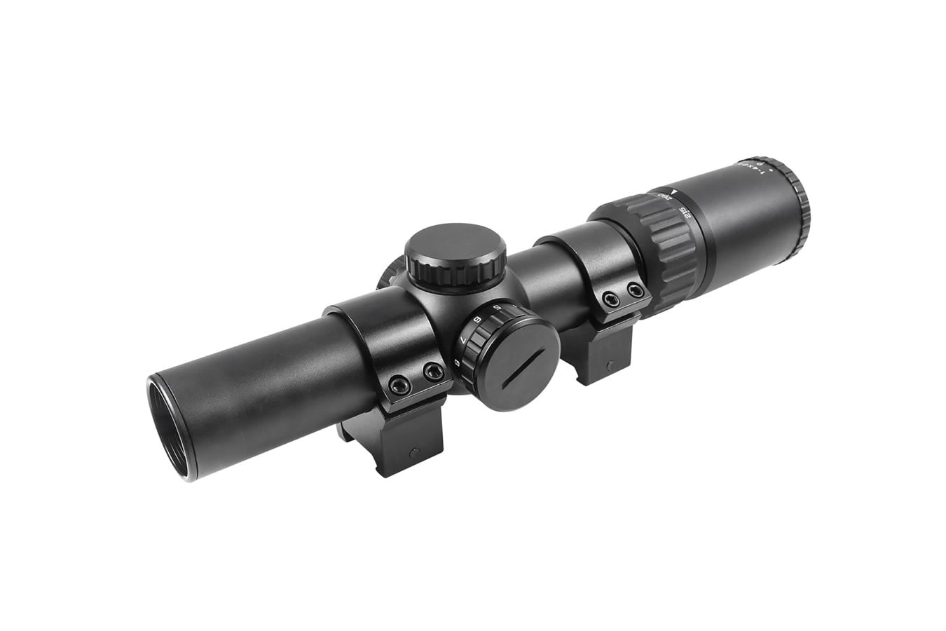 Truglo 1-4x24mm Illuminated Crossbow Scope with BDC Reticle