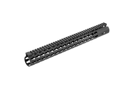 LEAPERS Pro AR15 Super Slim Free Float Keymod Compatible Rail - 15 in