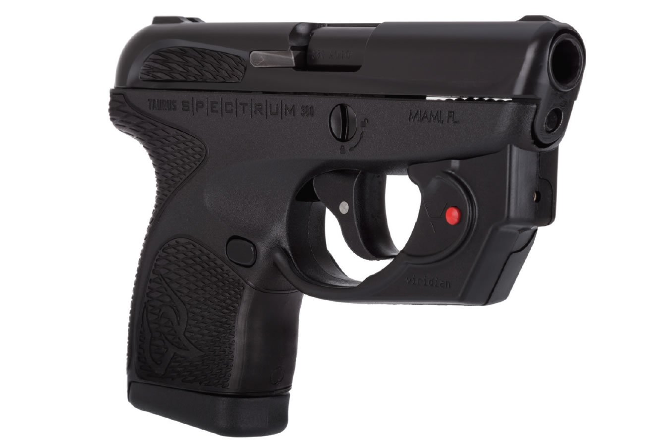 TAURUS SPECTRUM 380 ACP WITH VIRIDIAN LASER