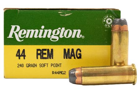 REMINGTON 44 Rem Mag 240 gr Soft Point 25/Box