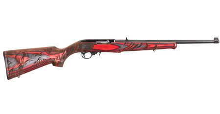 RUGER 10/22 22LR Red/Black Laminate Wild Hog Stock Limited-Edition Rifle (Talo Ex.)