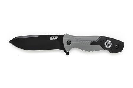 BTI LLC Smith and Wesson MP Combination Tanto Drop Point Fixed Blade