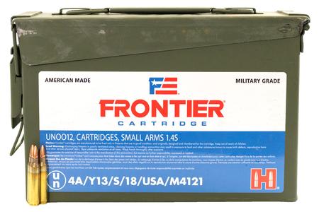5.56 NATO 55 GR HOLLOW POINT MATCH FRONTIER (500)