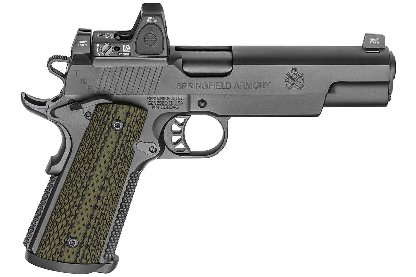 SPRINGFIELD 1911 TRP 10MM WITH TRIJICON RMR RED DOT