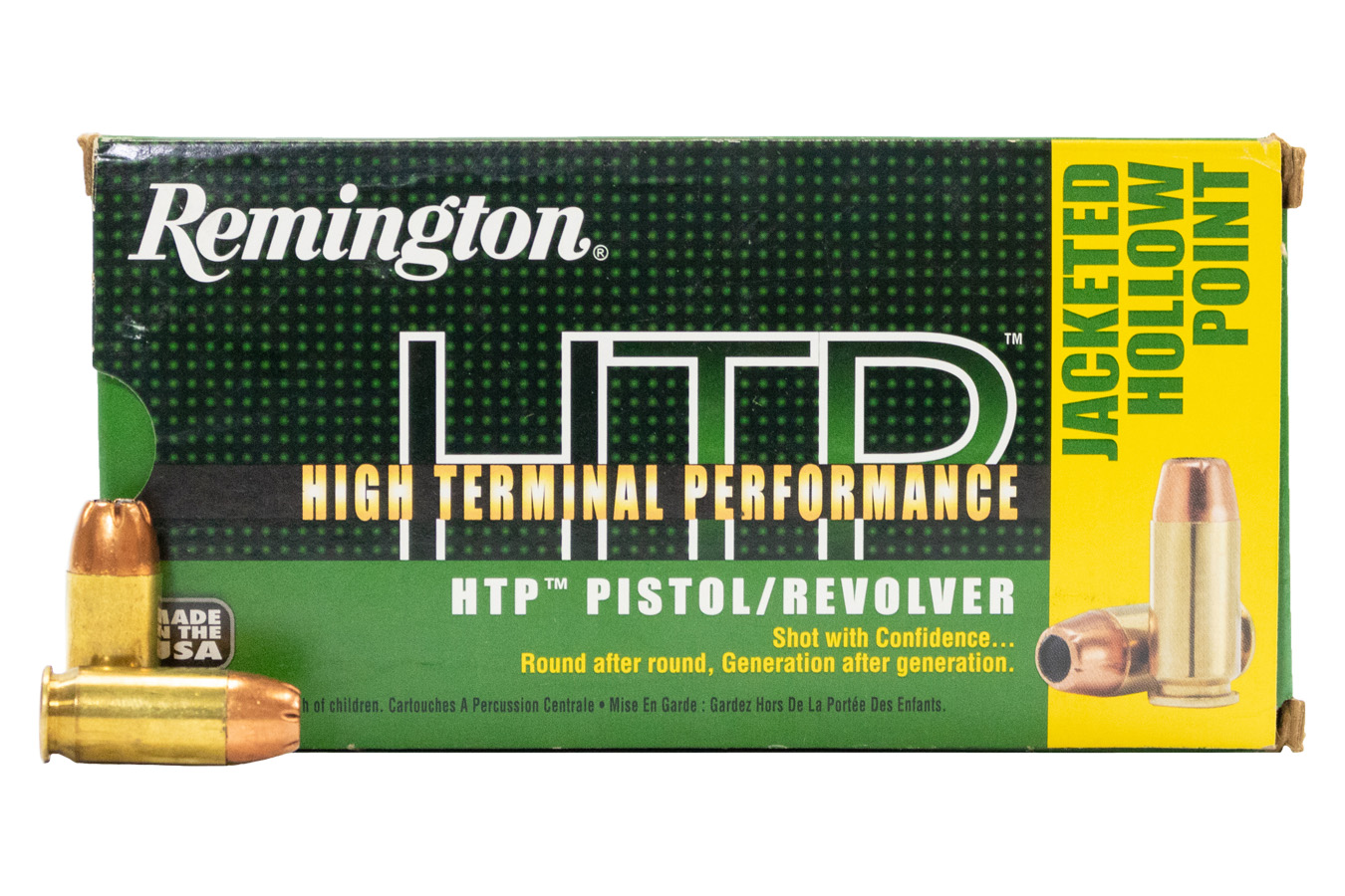 Remington 45 Auto 230 gr JHP HTP Police Trade Ammo 50/Box