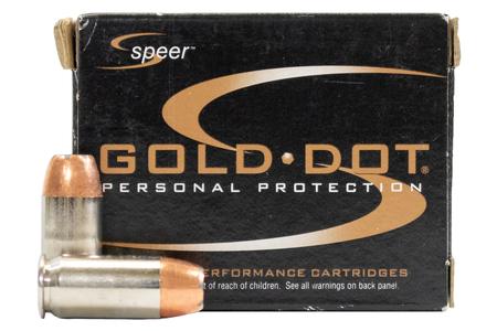 SPEER AMMUNITION 45 Auto 230 gr GDHP Gold Dot Police Trade Ammo 20/Box