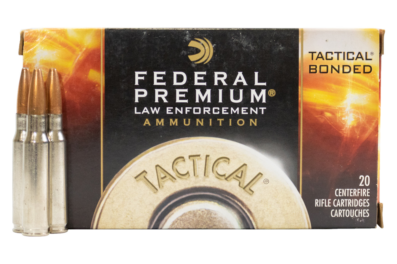 FEDERAL AMMUNITION 308 WIN 165 GR TACTICAL BONDED TIP