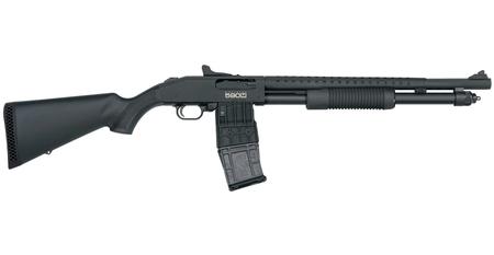 MOSSBERG 590M 12 Gauge Mag-Fed Pump-Action Shotgun with Heat Shield and 10-Round Magazine