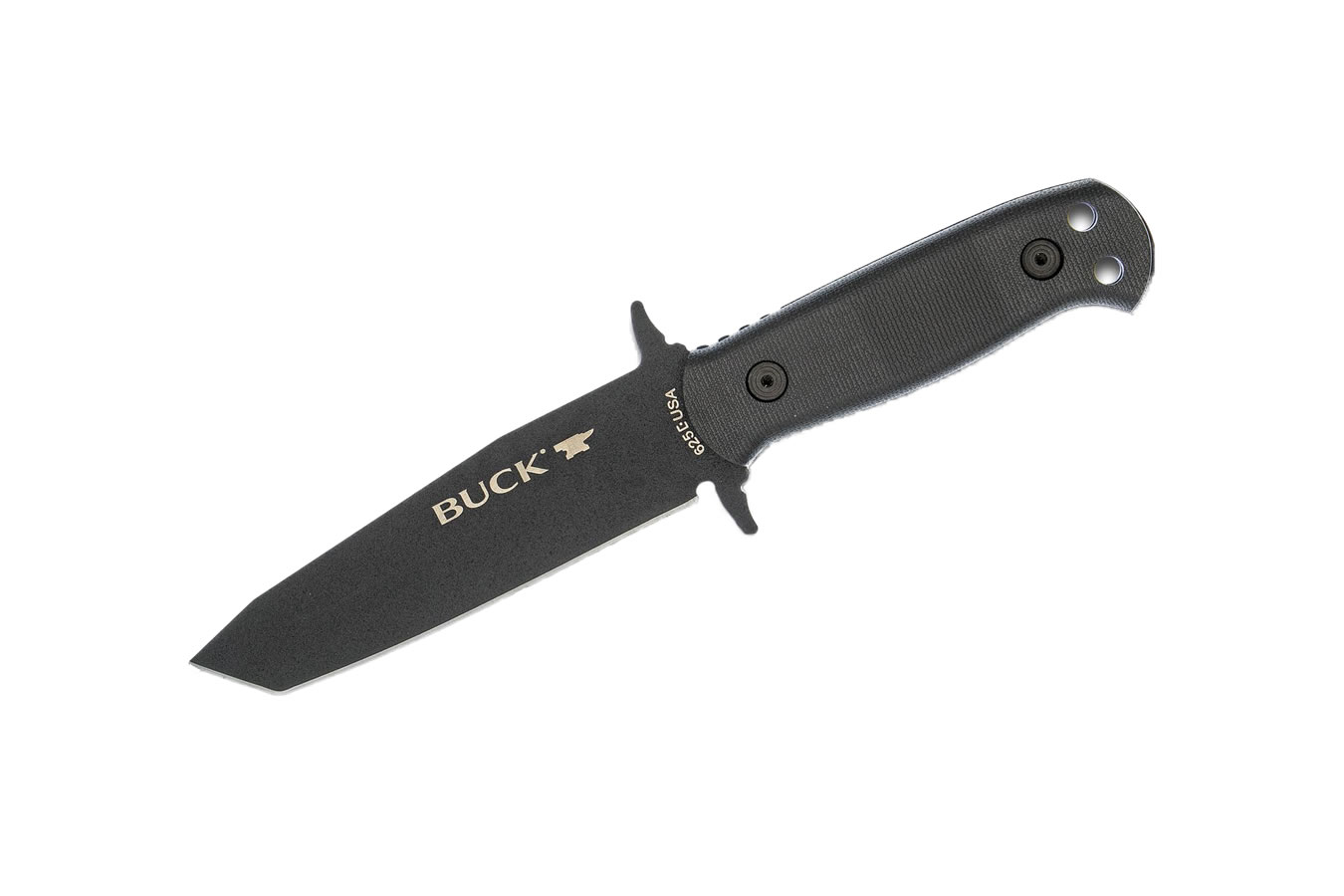 Buck Knives IntrepidL Black Knife Fixed Blade Vance Outdoors