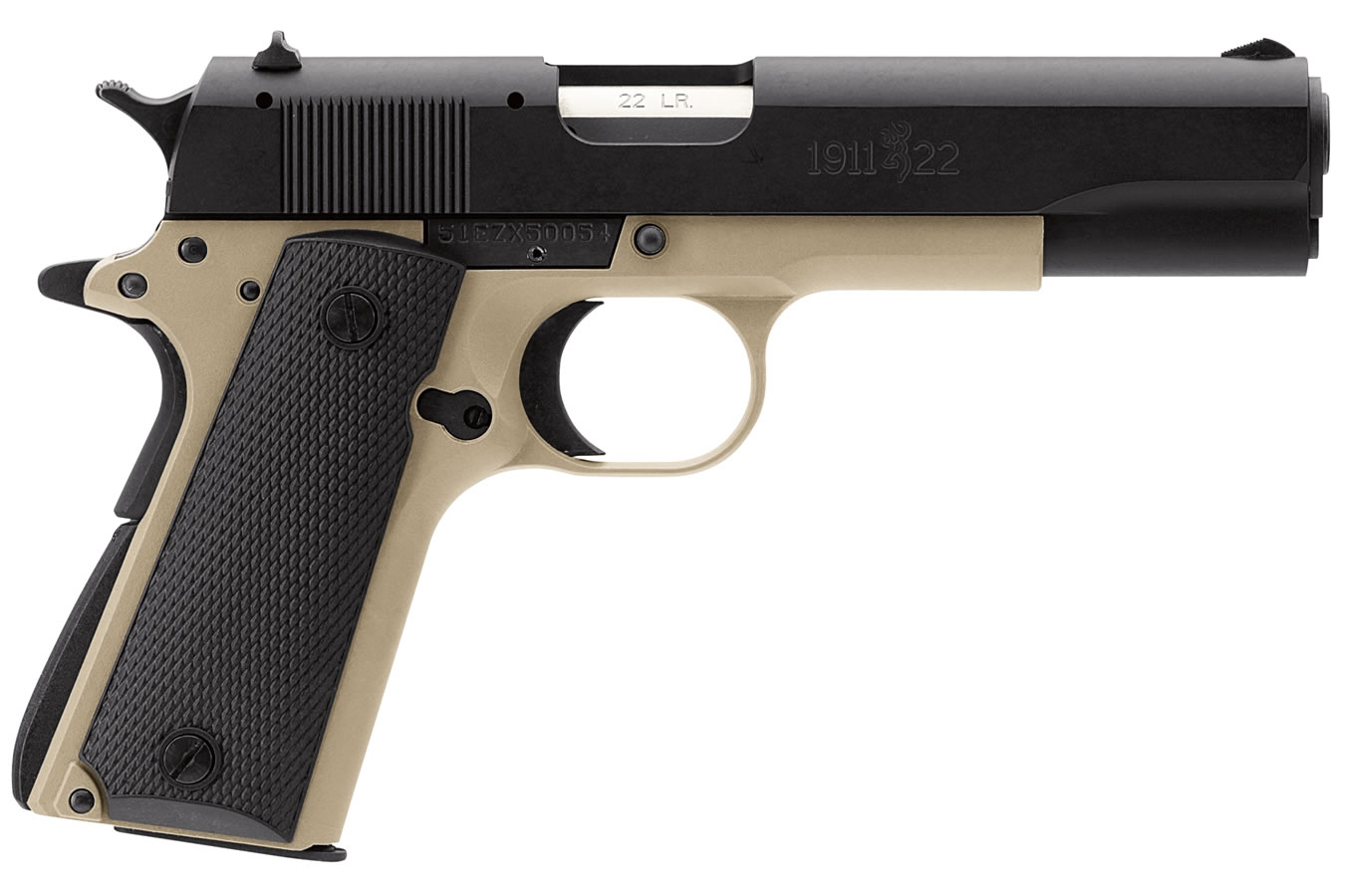 BROWNING FIREARMS 1911-22 A1 22LR FULL-SIZE DESERT TAN