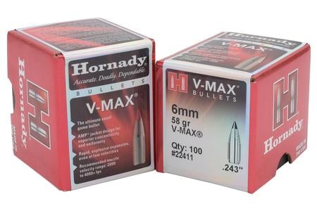 6MM .243 58 GR V-MAX