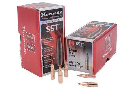 HORNADY 6mm .243 95 gr SST 100/Box