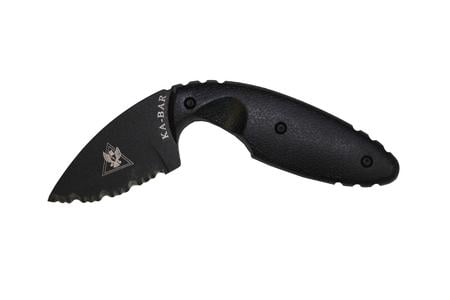 KA BAR KNIVES TDI Law Enforcement 2.31 Inch Fixed Drop Point Serrated