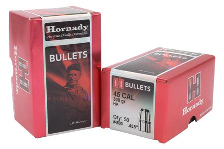 HORNADY 45 Cal .458 300 gr HP 50/Box