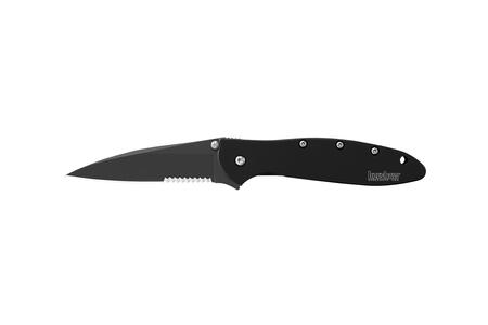 KERSHAW KNIVES Leek, Black, Serrated