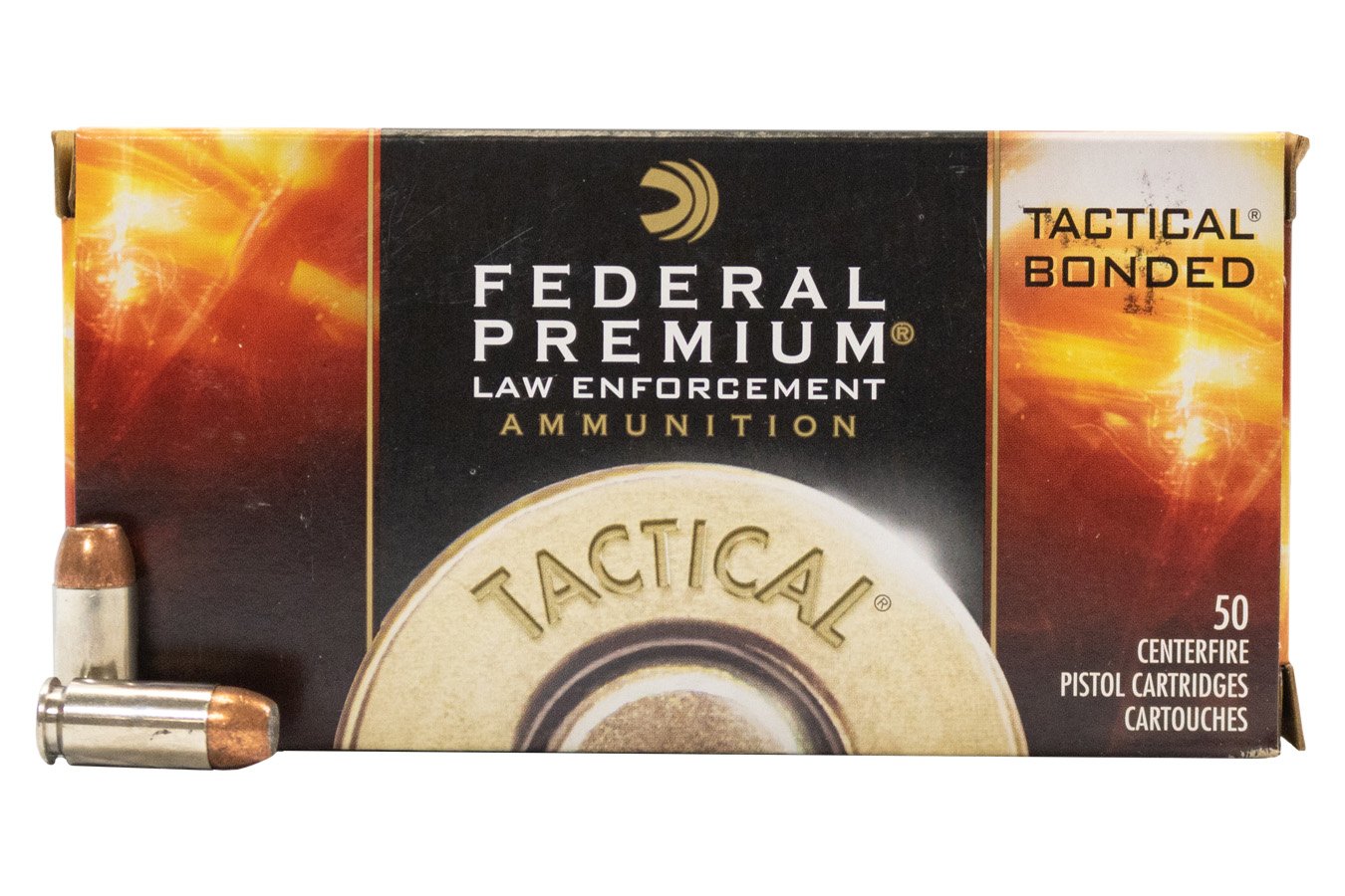 FEDERAL AMMUNITION 40 SW 180 GR TACTICAL BONDED HP