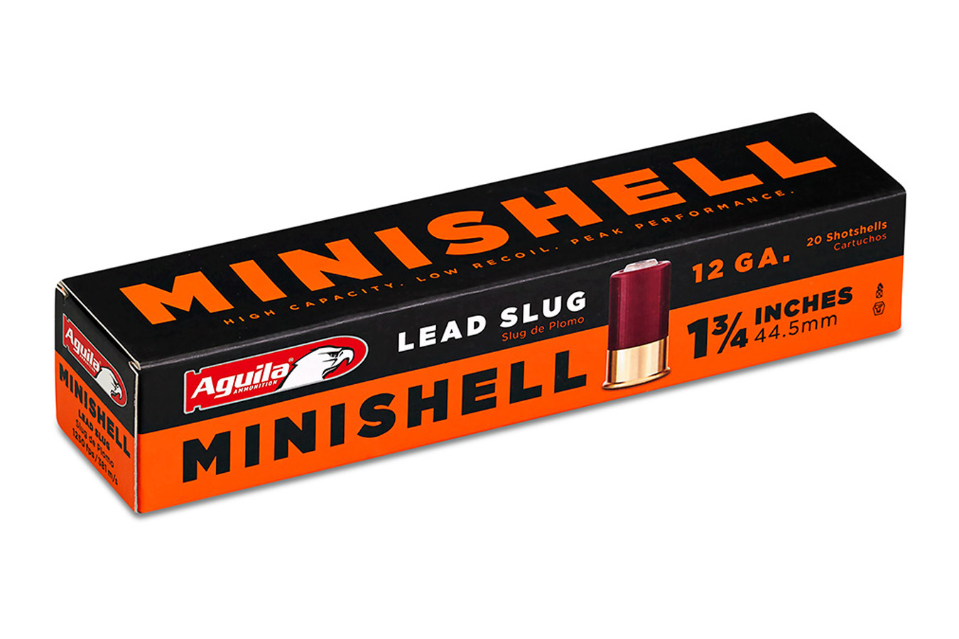 AGUILA 12 GA 1-3/4 IN 7/8 OZ MINISHELL LEAD SLUG