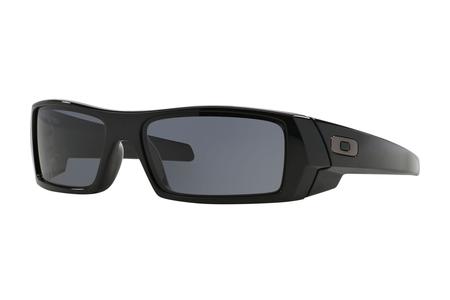 GASCAN WITH POLISHED BLACK FRAME AND GRAY LENSES