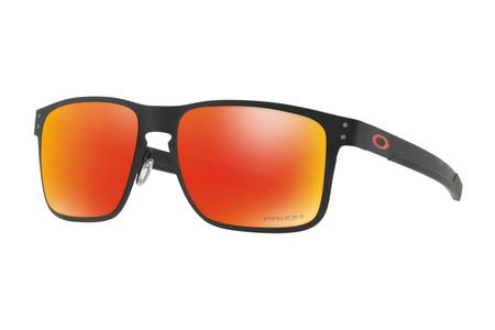 HOLBROOK METAL WITH MATTE BLACK FRAME AND PRIZM RUBY LENSES