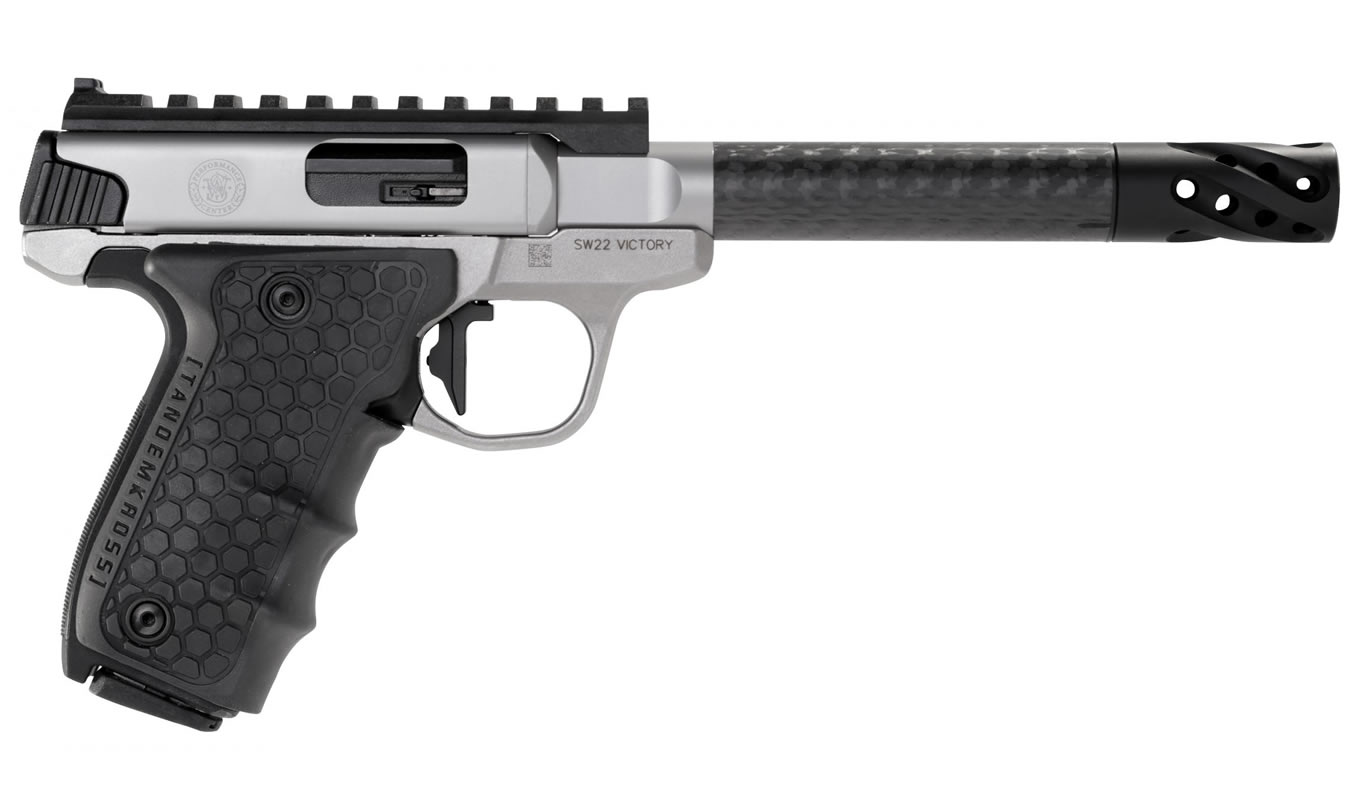 SMITH AND WESSON SW22 VICTORY 22LR PC TARGET CARBON FIBER