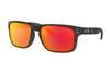 OAKLEY HOLBROOK WITH BLACK CAMO FRAME AND PRIZM RUBY LENSES