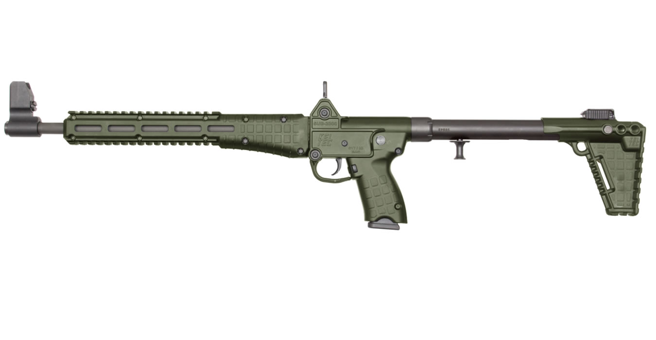 Kel-Tec Sub-2000 9mm Gen2 OD Green Carbine (Glock 17 Config)