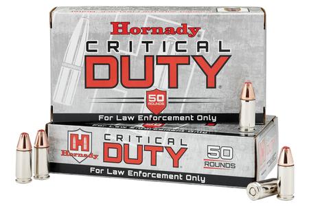 HORNADY 9mm Luger +P 124 gr FlexLock Critical Duty 50/Box (LE)