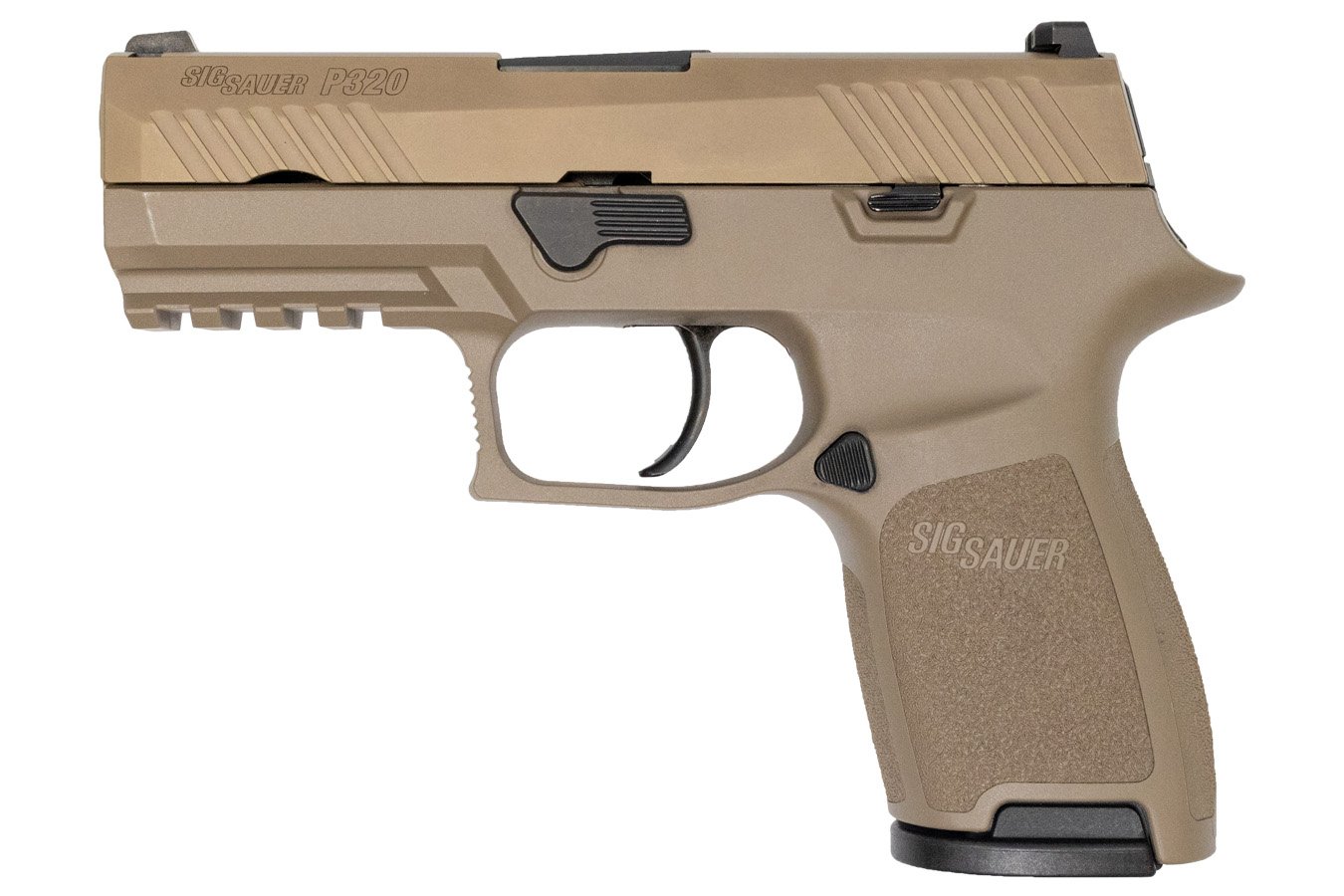 SIG SAUER P320 COMPACT 9MM FDE W/ NIGHT SIGHTS