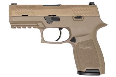 SIG SAUER P320 Compact 9mm FDE Centerfire Pistol with Night Sights