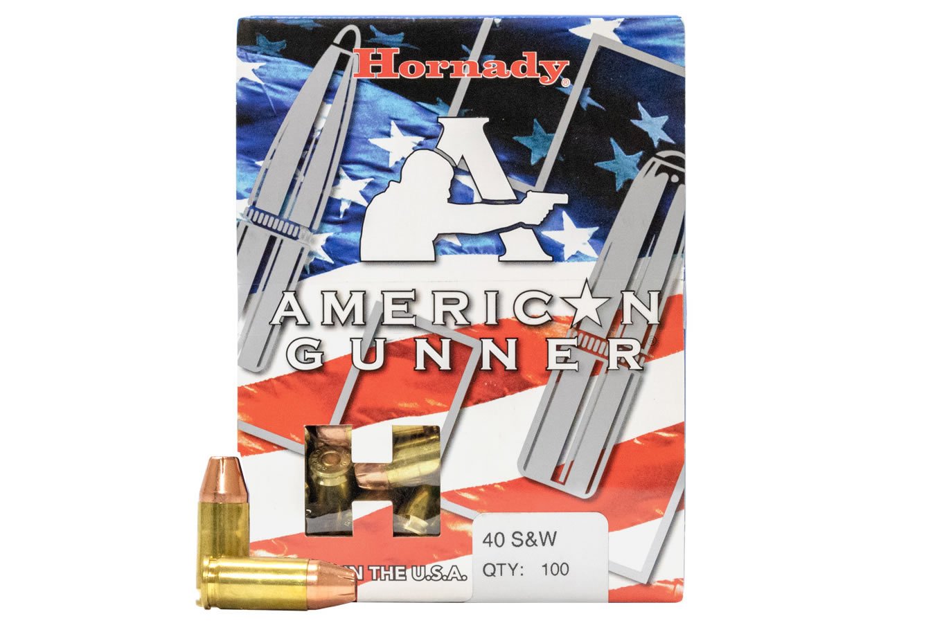 HORNADY 40 SW 180 GR XTP AMERICAN GUNNER