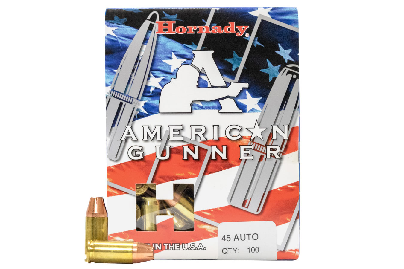 HORNADY 45 AUTO 185 GR XTP AMERICAN GUNNER