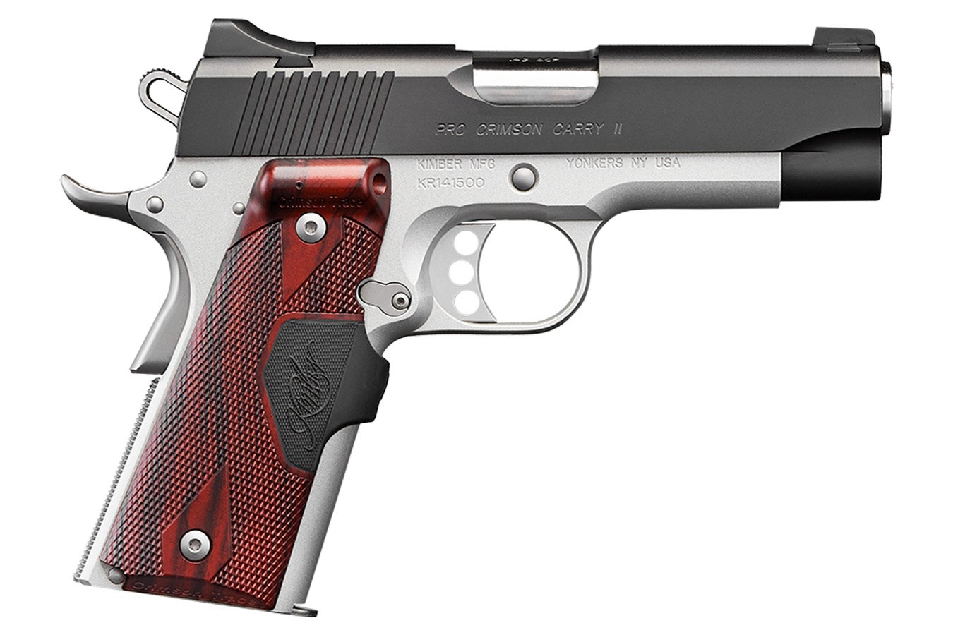 KIMBER PRO CRIMSON CARRY II 45ACP RED LASER