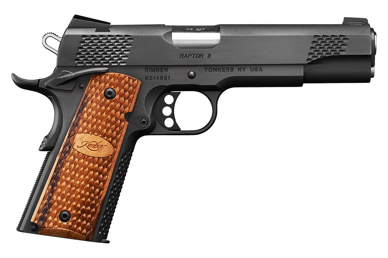 No. 14 Best Selling: KIMBER RAPTOR II 45ACP PISTOL WITH NIGHT SIGHTS