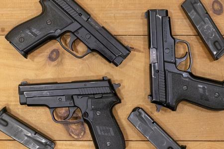 SIG SAUER P229 40SW DAO Police Trade-in Pistols (Fair Condition)