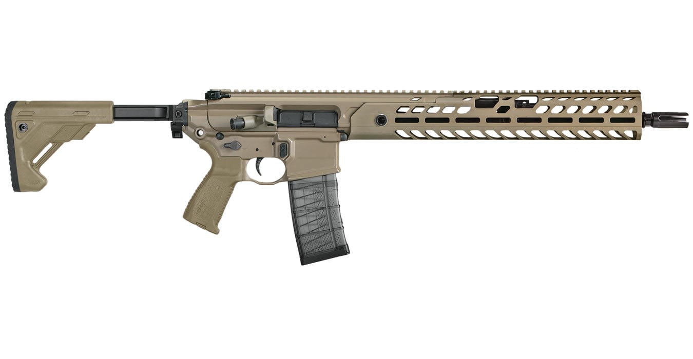 Sig Sauer Mcx Virtus Patrol 300 Blackout Semi Auto Rifle With Fde